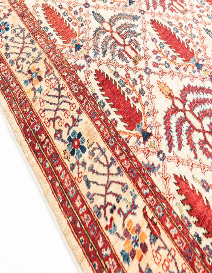 Detail image of  4' 10 x 6' 5  Hand Knotted Ariana Ziegler Oriental Rug