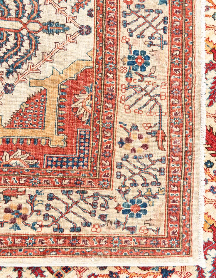Detail image of  4' 10 x 6' 5  Hand Knotted Ariana Ziegler Oriental Rug