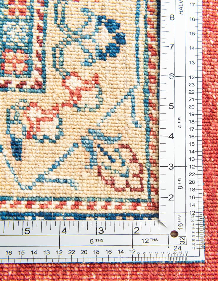 Detail image of  10' x 13' 7  Hand Knotted Ariana Ziegler Rug
