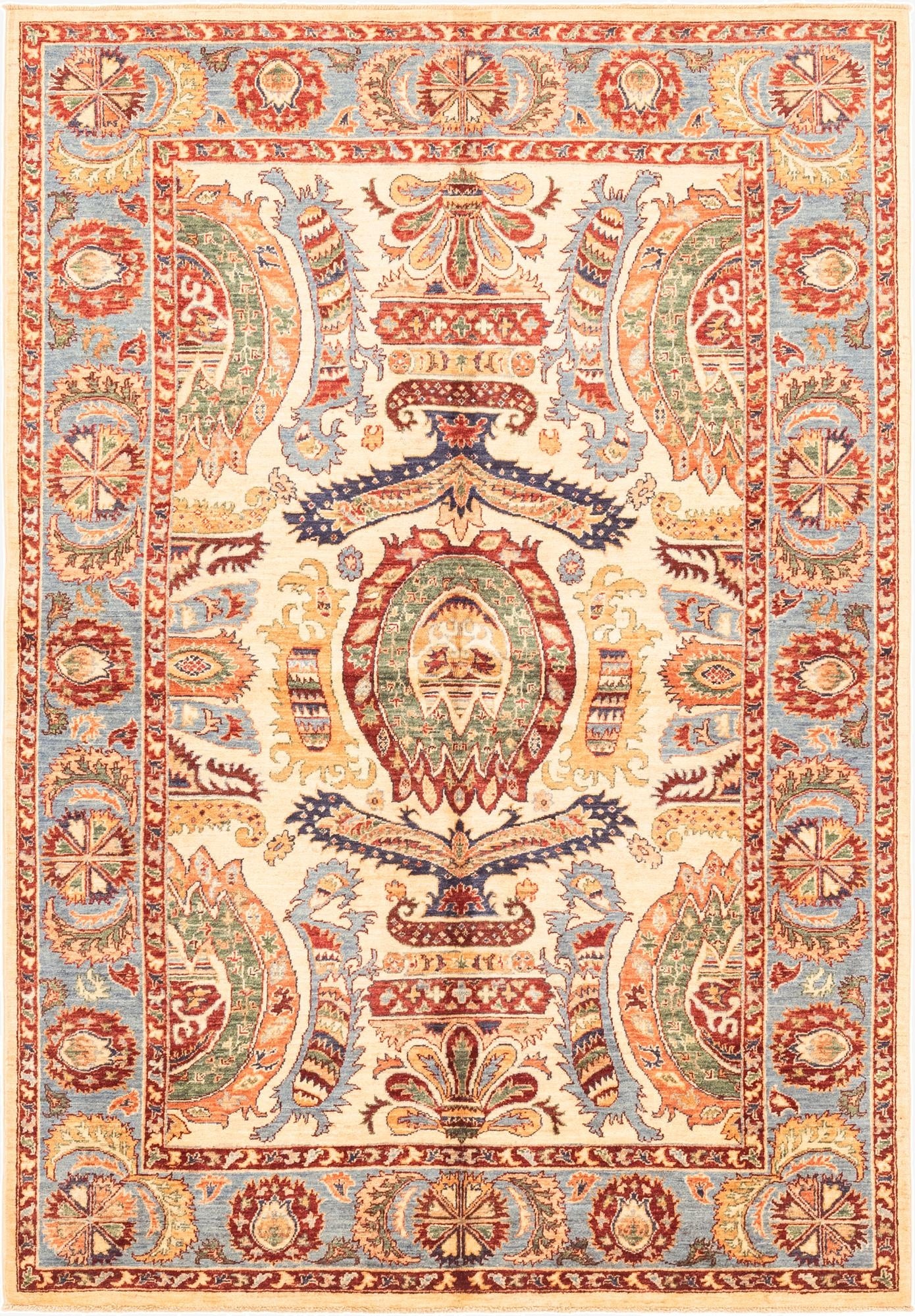  5' 7 x 8'  Hand Knotted Ariana Ziegler Rug