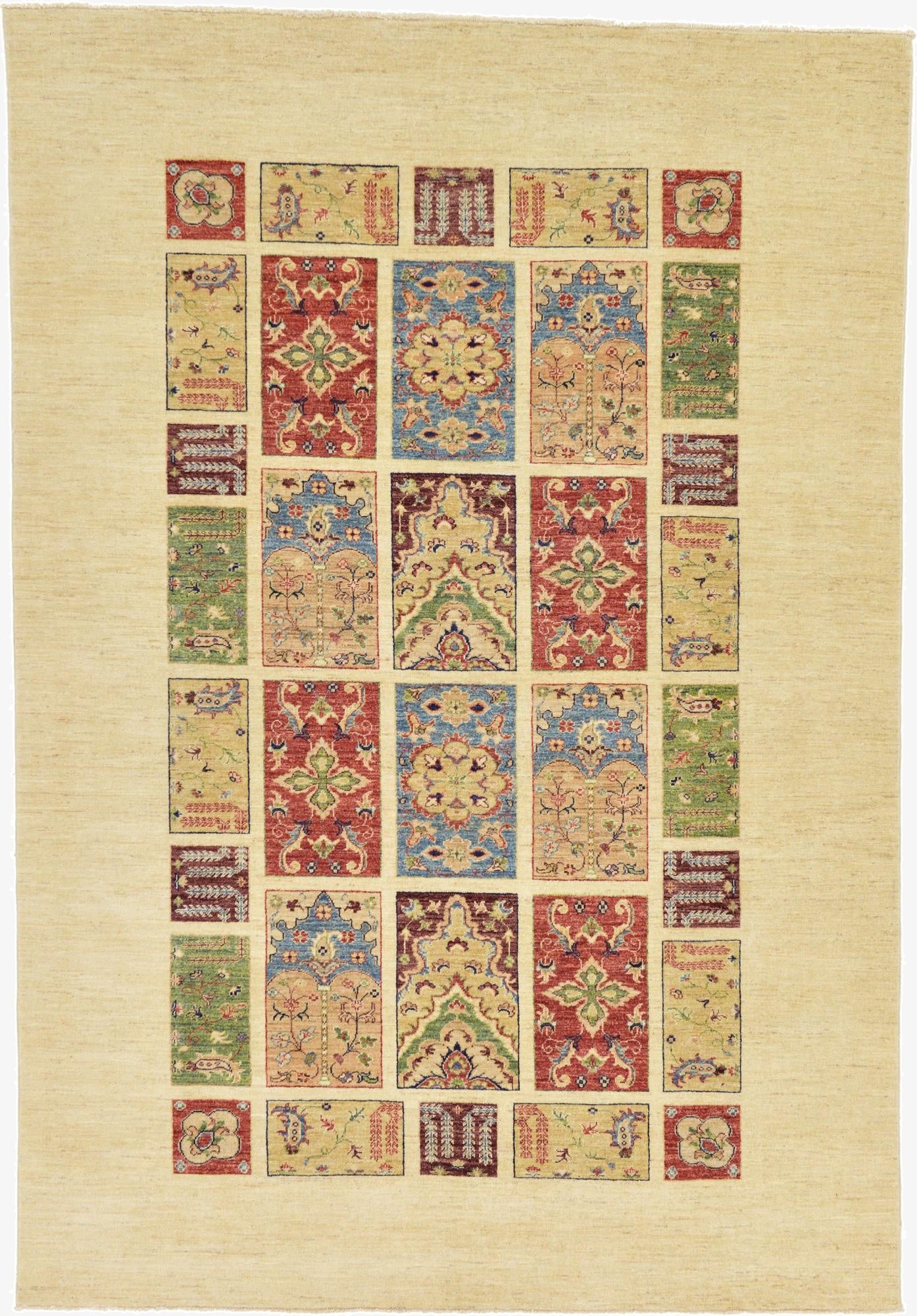  6' 9 x 9' 9  Hand Knotted Ariana Ziegler Oriental Rug