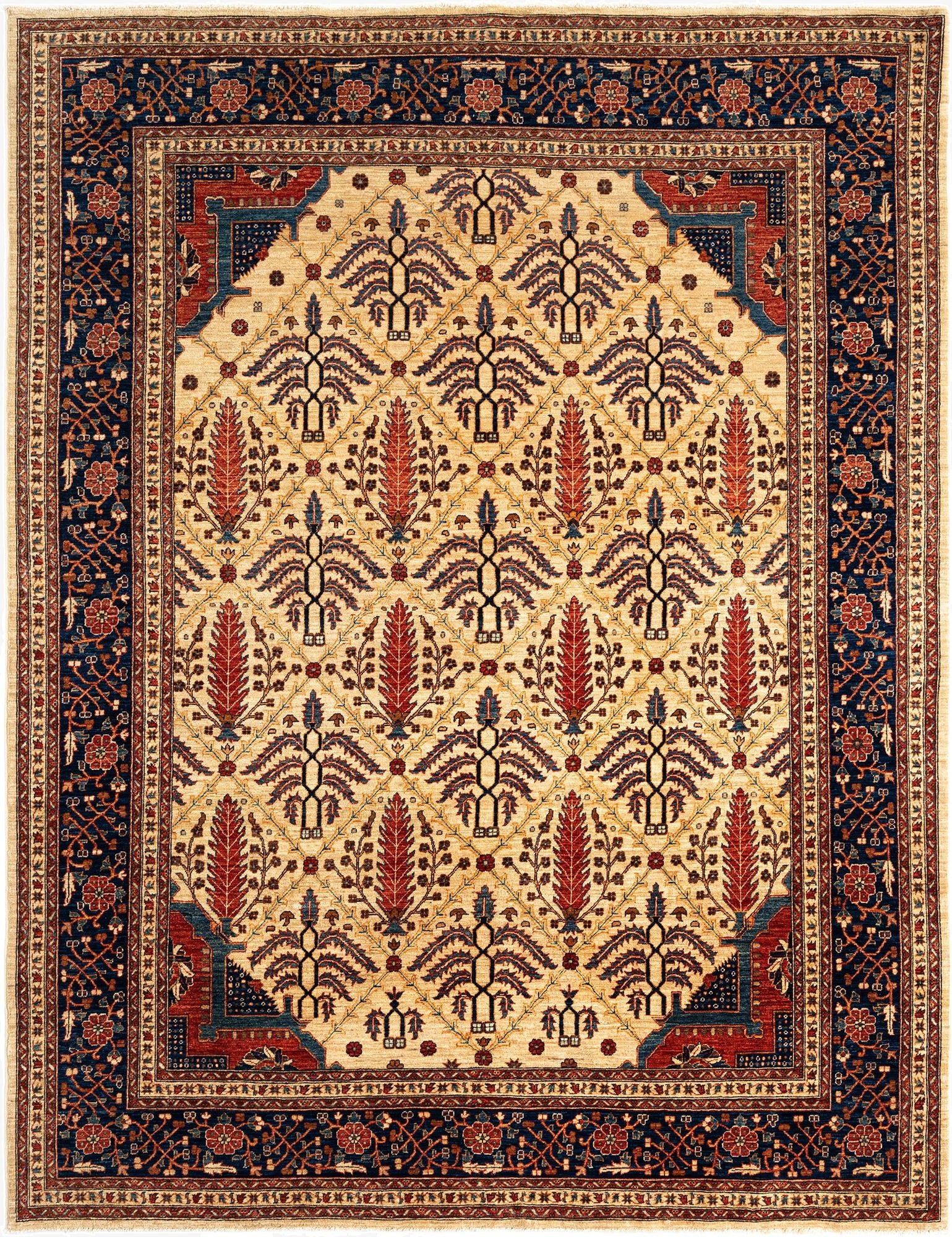  6' 6 x 8' 7 Ariana Ziegler Wool Rug