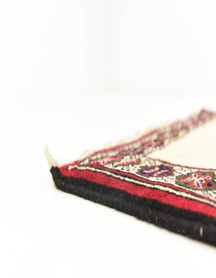 Detail image of  2' 8 x 3' 7  Hand Knotted Balouch Persian Wool Rug