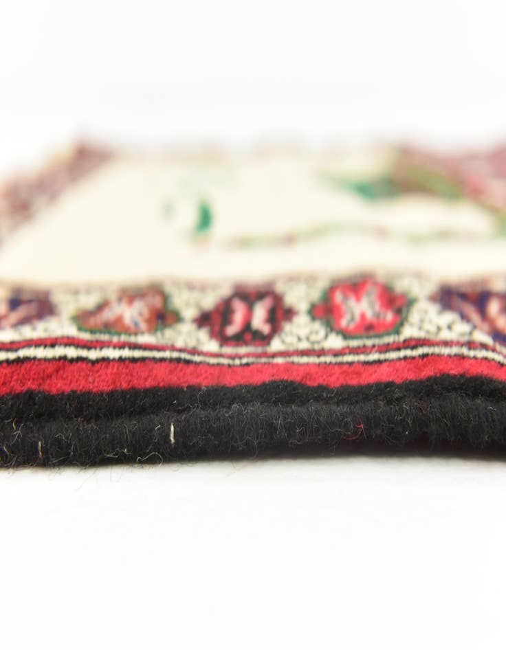 Detail image of  2' 8 x 3' 7  Hand Knotted Balouch Persian Wool Rug