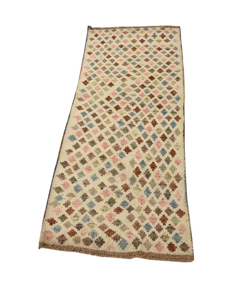 Detail image of  2' 10 x 4' 7  Hand Knotted Balouch Wool Rug