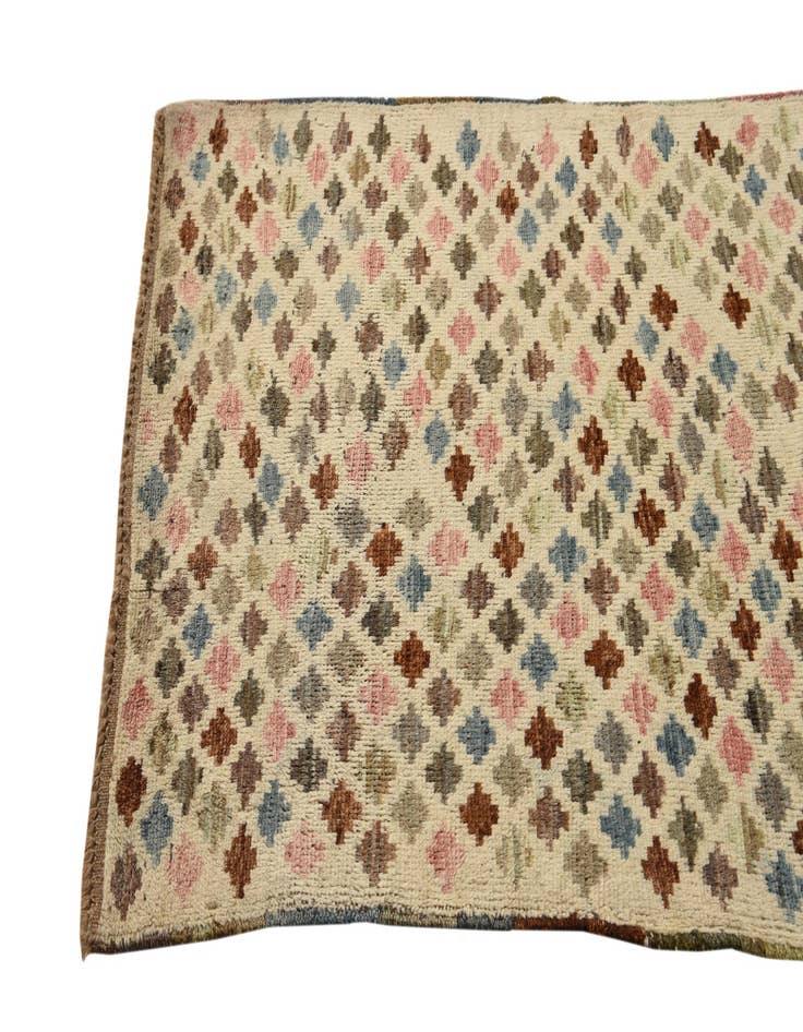 Detail image of  2' 10 x 4' 7  Hand Knotted Balouch Wool Rug