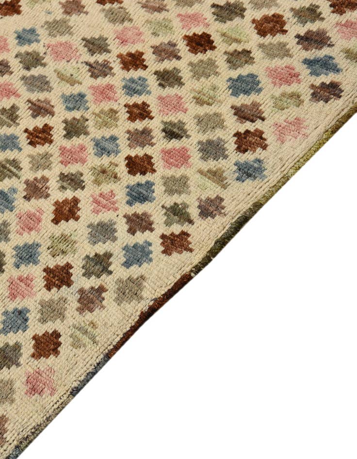 Detail image of  2' 10 x 4' 7  Hand Knotted Balouch Wool Rug