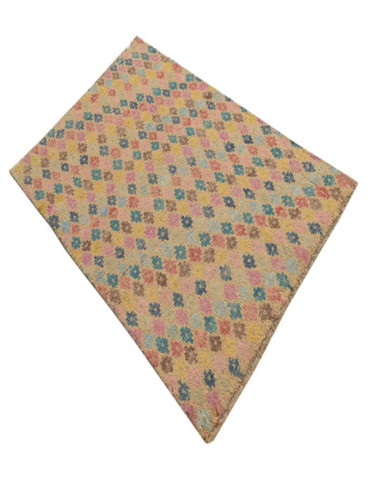 Detail image of  3' 1 x 5'  Hand Knotted Balouch Wool Rug