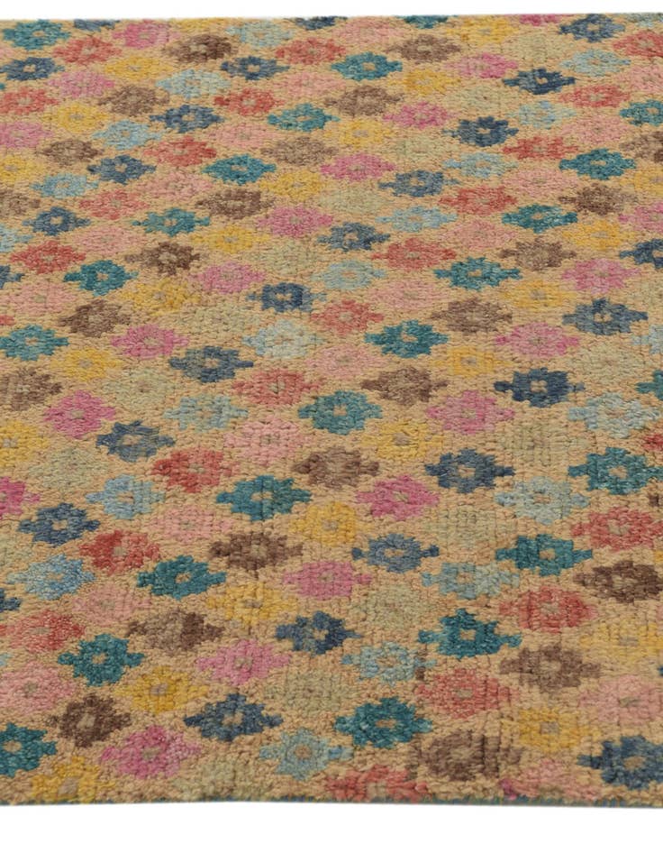 Detail image of  3' 1 x 5'  Hand Knotted Balouch Wool Rug