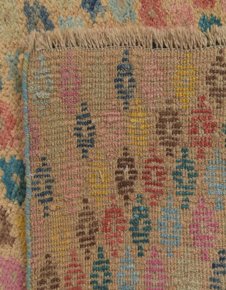 Detail image of  3' 1 x 5'  Hand Knotted Balouch Wool Rug