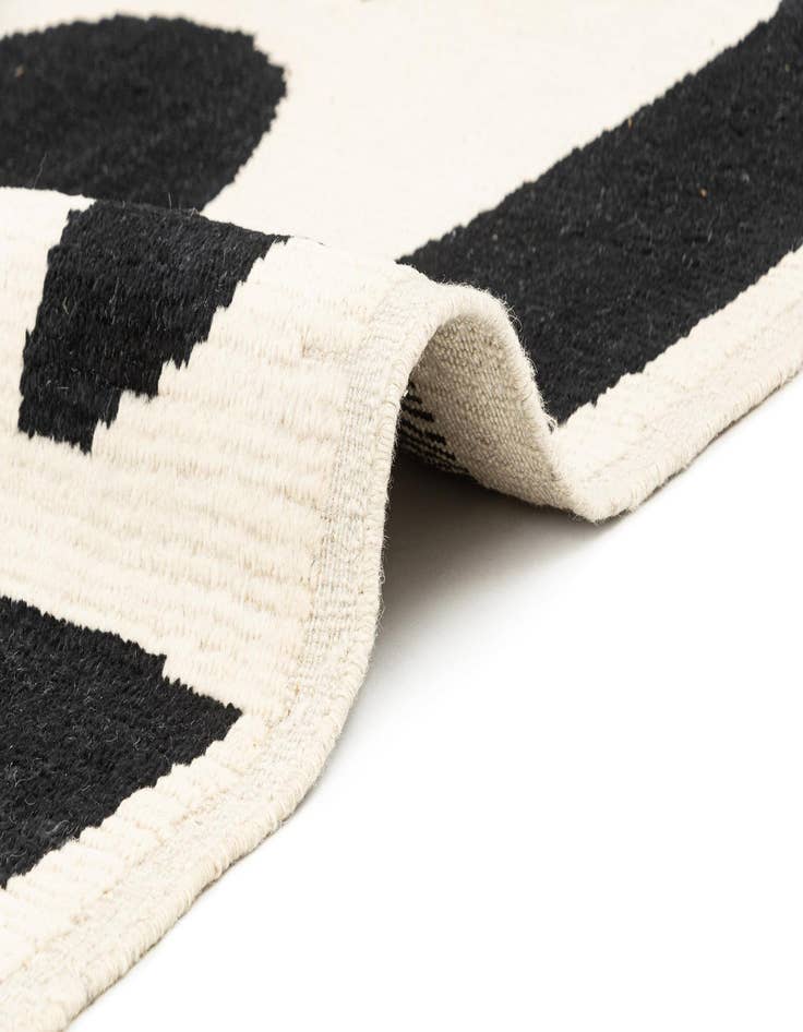 Detail image of  8' 2 x 10' 4  Hand Knotted Beni Marok Rug