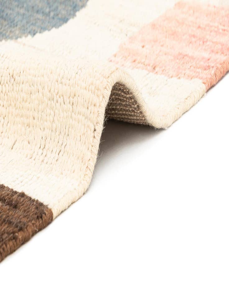 Detail image of  8' 2 x 10' 4  Hand Knotted Beni Marok Rug