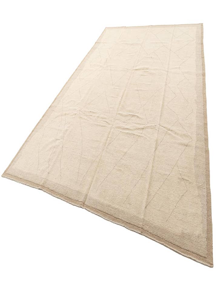 Detail image of  10' 2 x 14' 3  Hand Knotted Beni Marok Rug