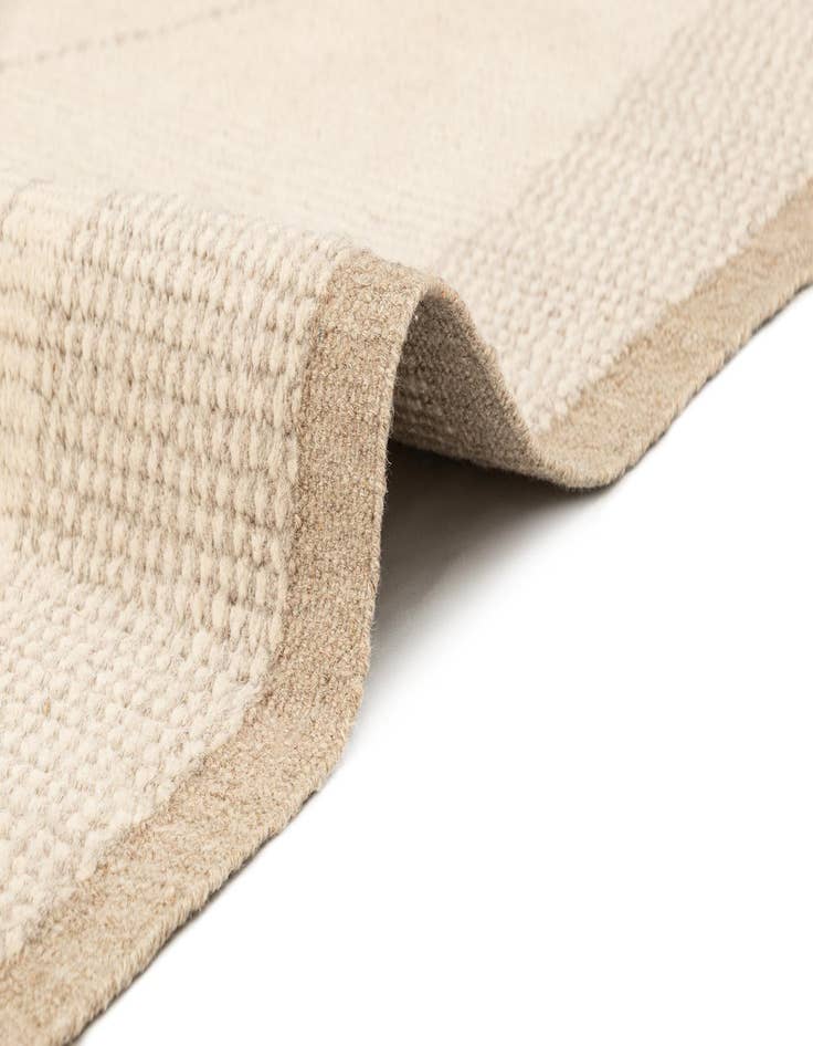 Detail image of  10' 2 x 14' 3  Hand Knotted Beni Marok Rug