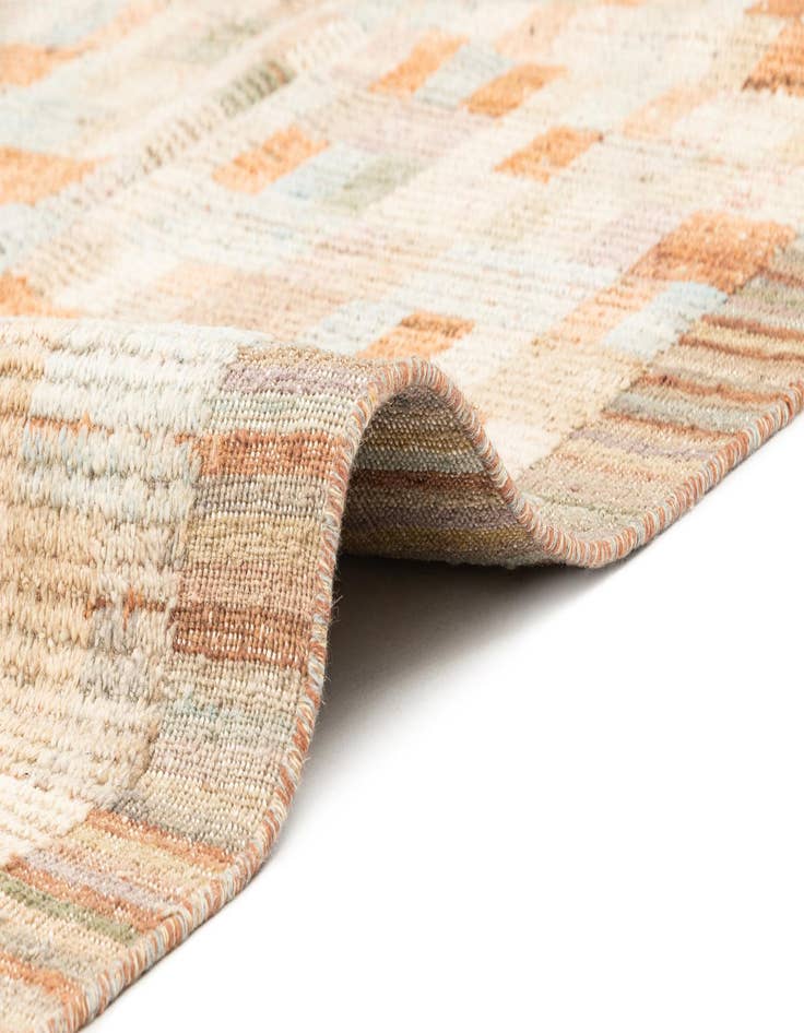 Detail image of  8' x 10'  Hand Knotted Beni Marok Rug