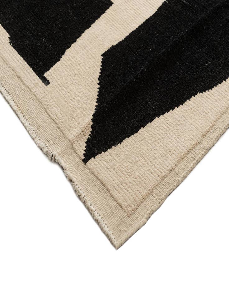 Detail image of  9' x 12' 7  Hand Knotted Beni Marok Rug