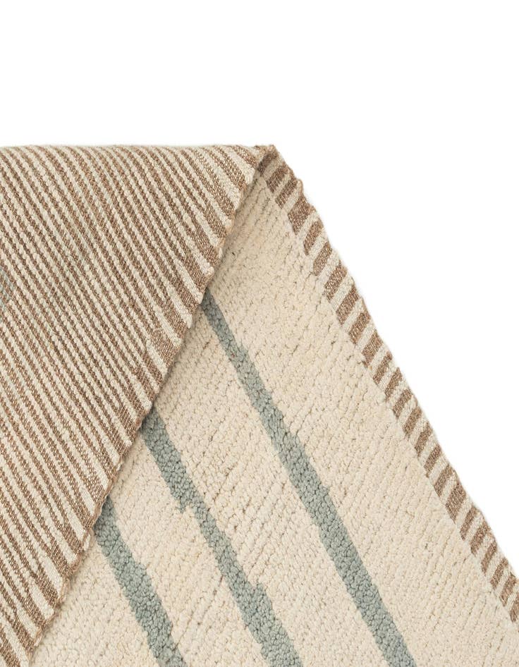 Detail image of  8' 2 x 10'  Hand Knotted Beni Marok Rug