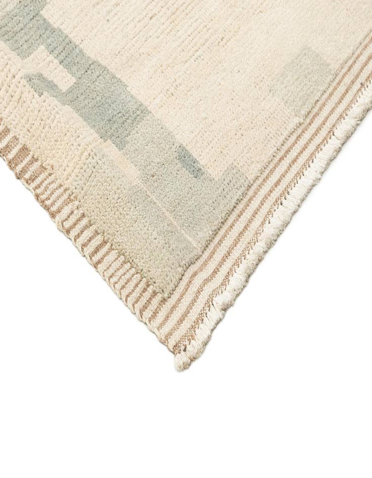 Detail image of  8' 2 x 10'  Hand Knotted Beni Marok Rug