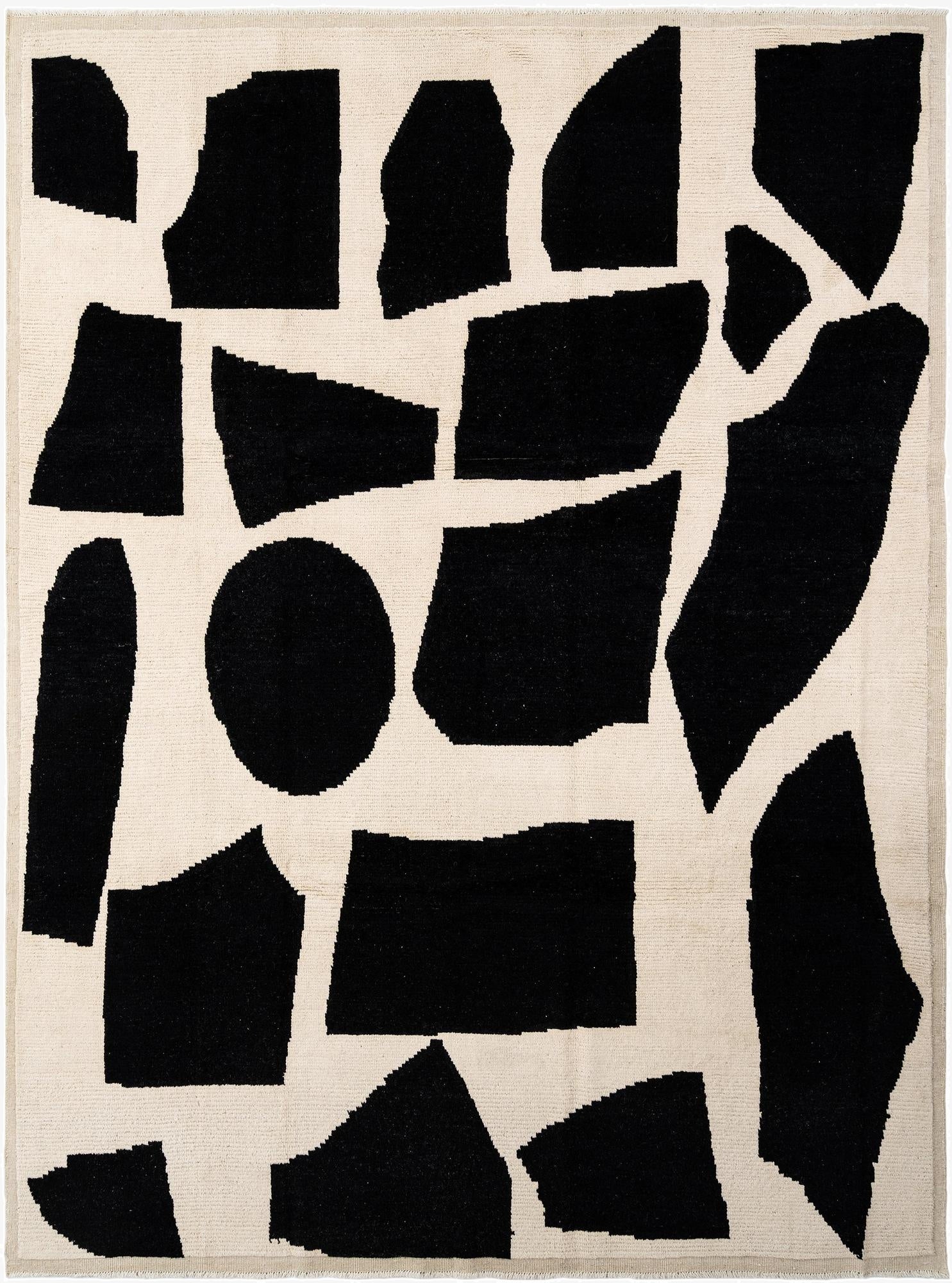  9' 3 x 12' 4  Hand Knotted Beni Marok Rug