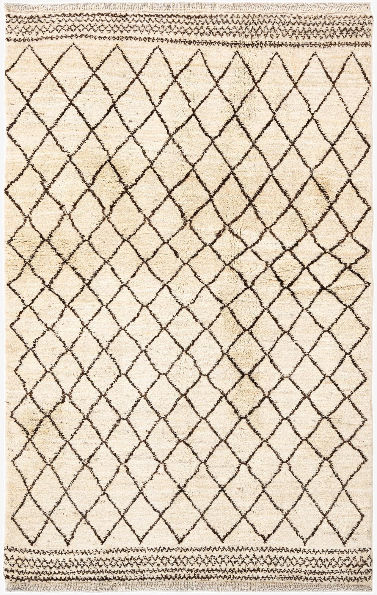  4' 7 x 7' 2 Beni Marok Rug