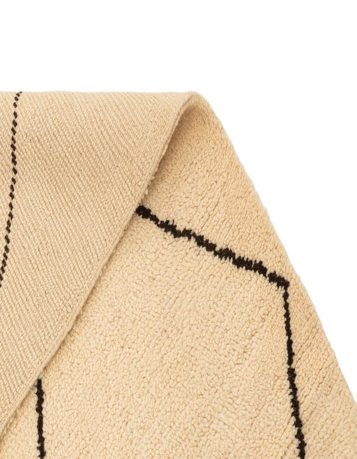 Detail image of  5' 5 x 8' 5 Berber Rug