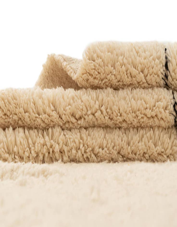 Detail image of  6' 8 x 9' 7 Berber Rug