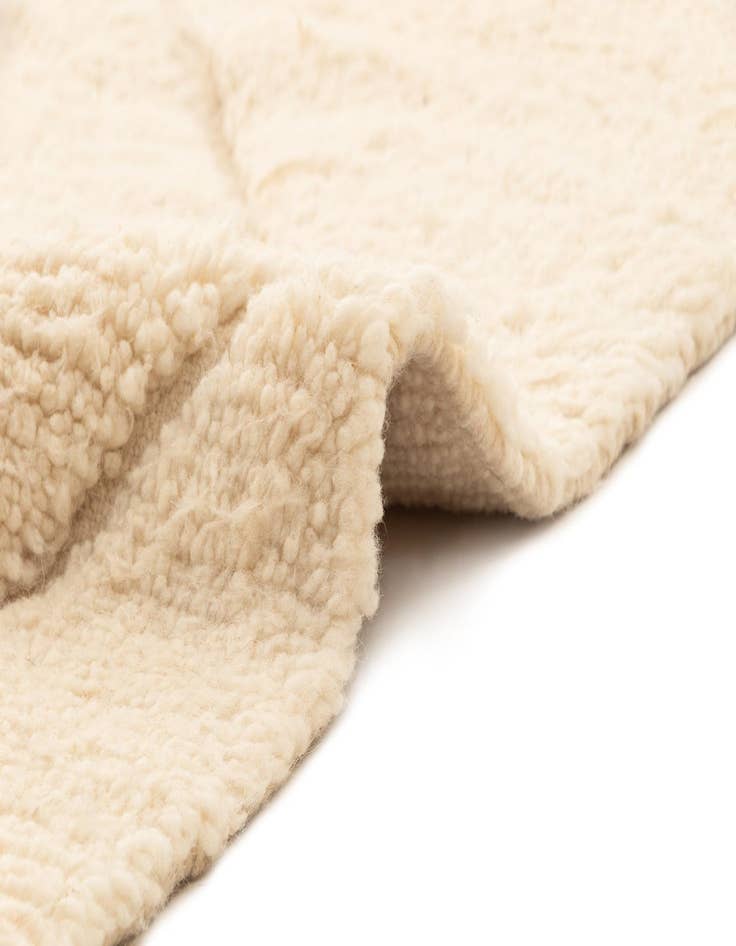 Detail image of  6' 6 x 9' 6 Berber Rug