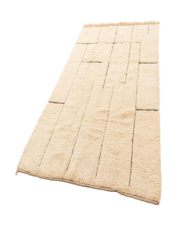 Detail image of  6' 11 x 10' 1 Berber Rug