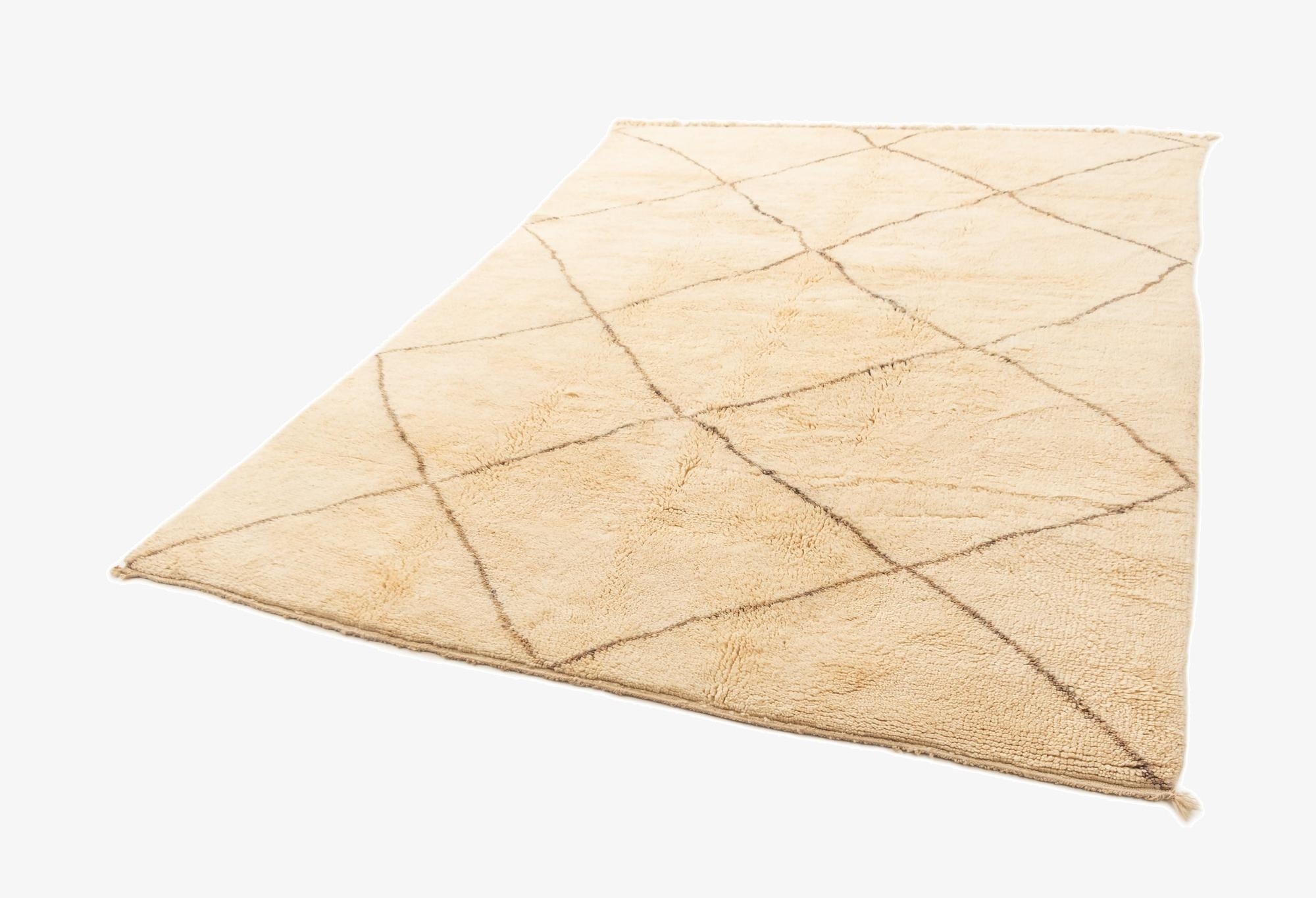  6' 9 x 9' 6 Berber Rug