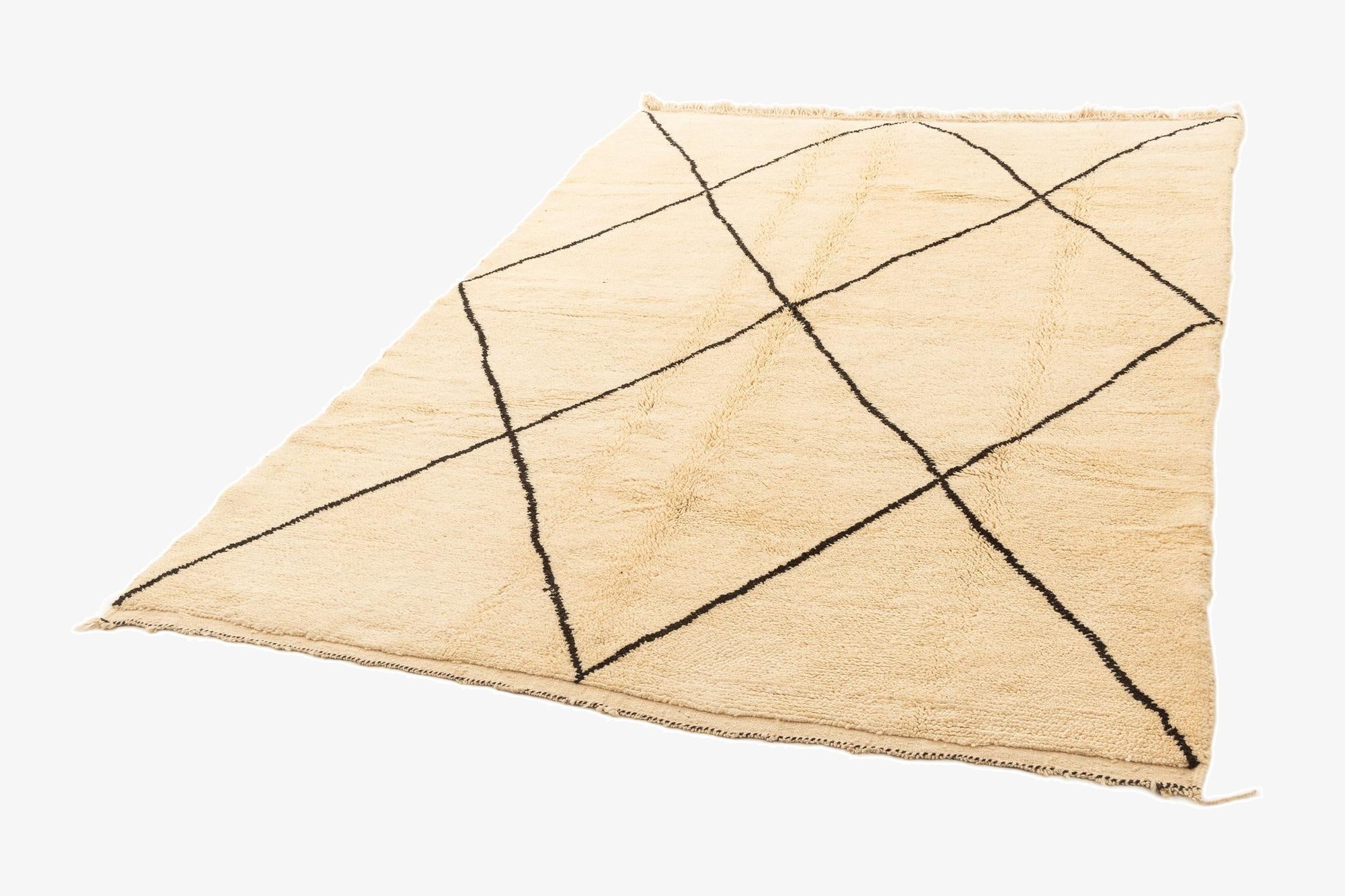  6' 3 x 8' 10 Berber Rug