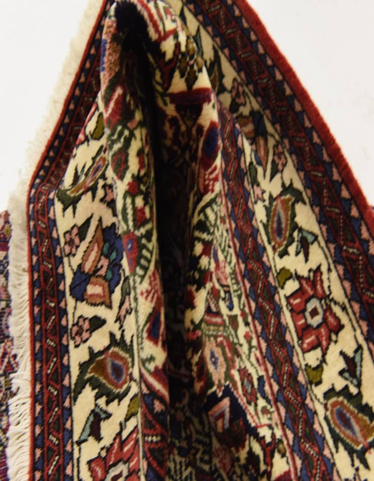 Detail image of  5' 2 x 6' 8  Hand Knotted Bidjar Persian Rug