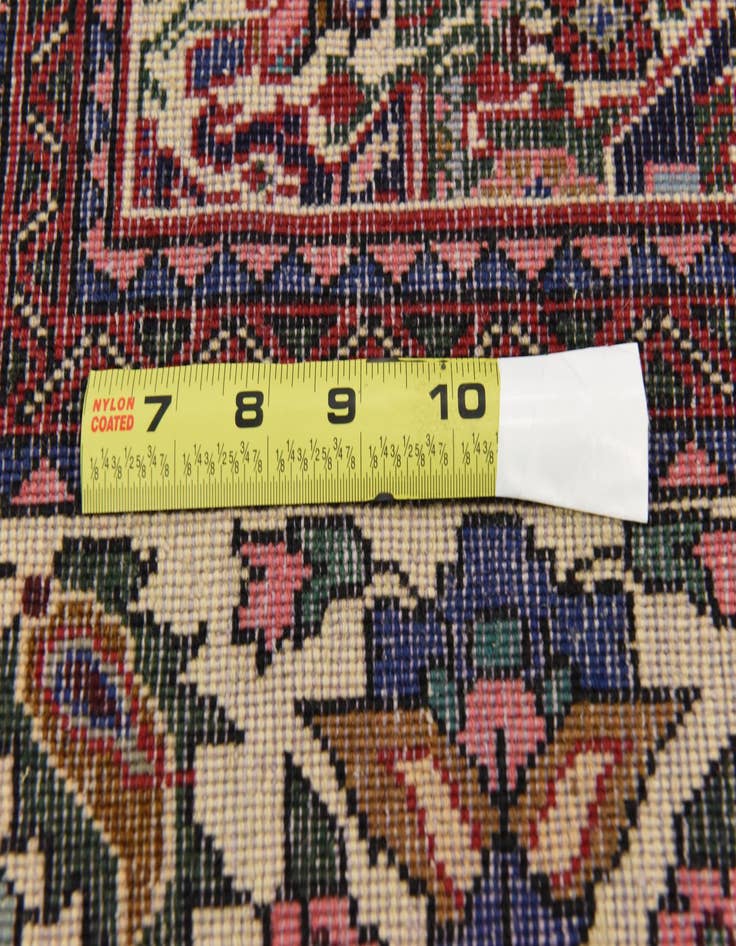 Detail image of  5' 2 x 6' 8  Hand Knotted Bidjar Persian Rug