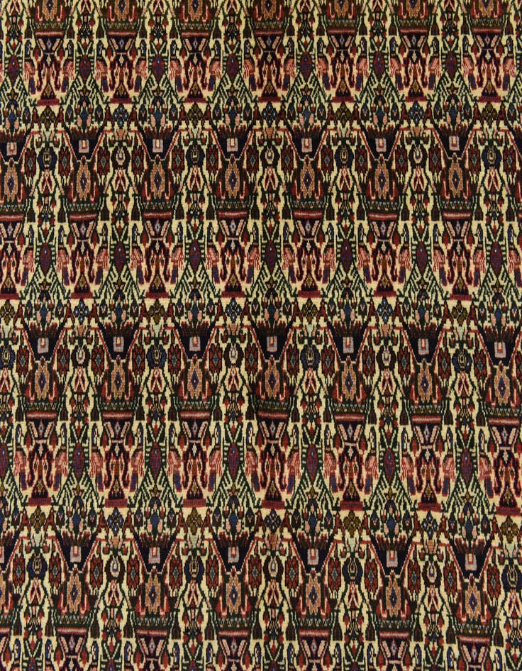 Detail image of  5' 2 x 6' 8  Hand Knotted Bidjar Persian Rug