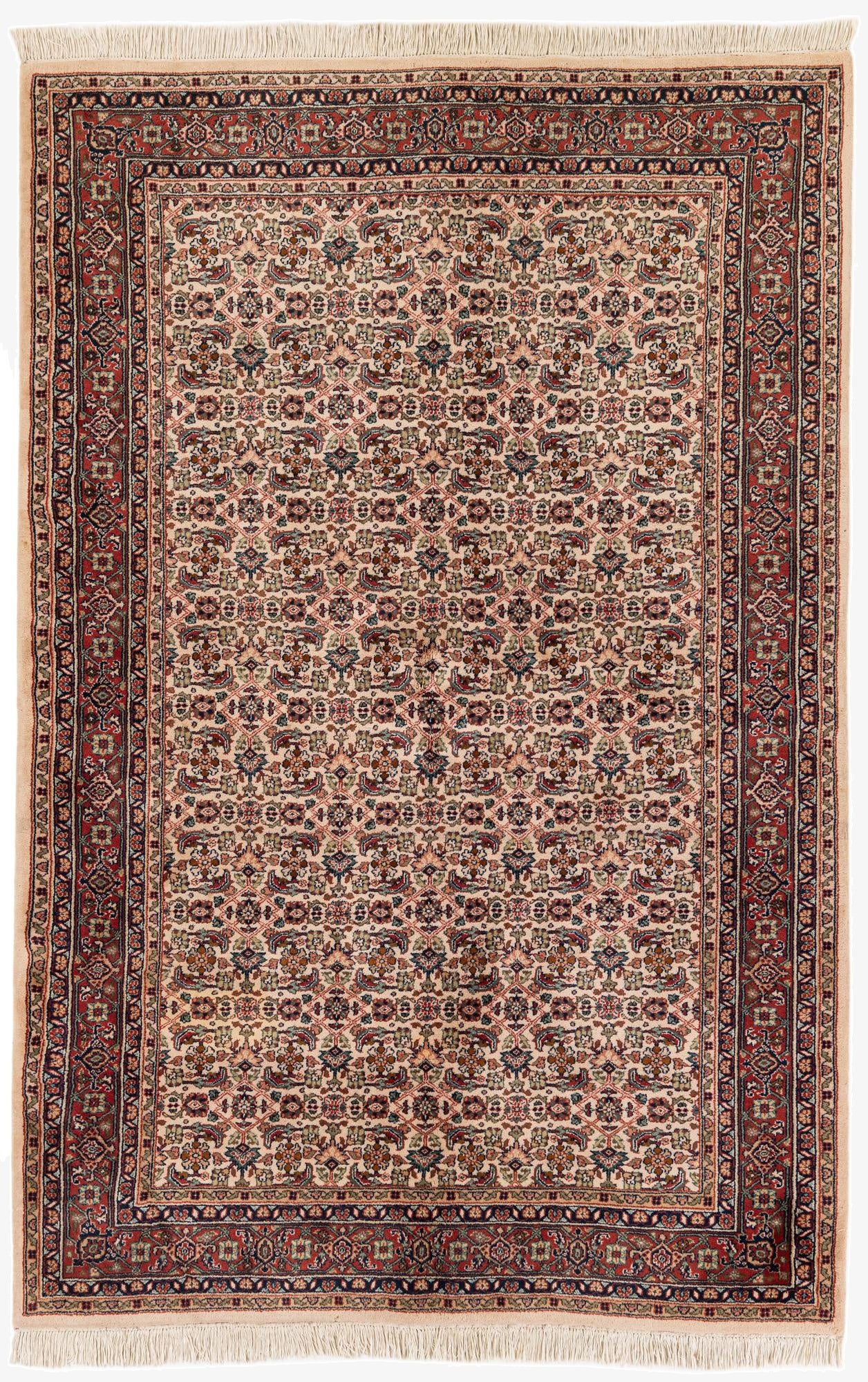  5' 5 x 8' 4  Hand Knotted Bidjar Oriental Wool Rug