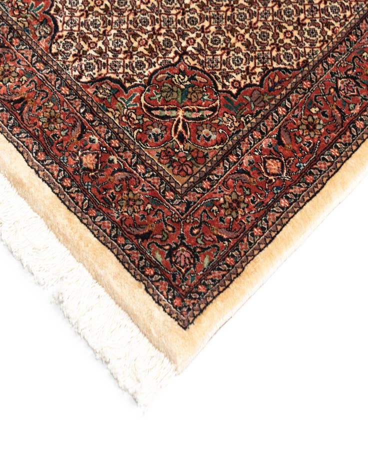 Detail image of  3' 2 x 5' 5 Bidjar With Silk Rug