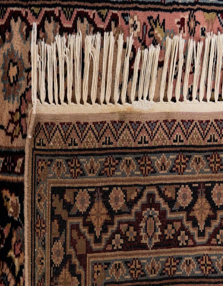 Detail image of  3' 1 x 5' 4  Hand Knotted Bokhara Wool Rug
