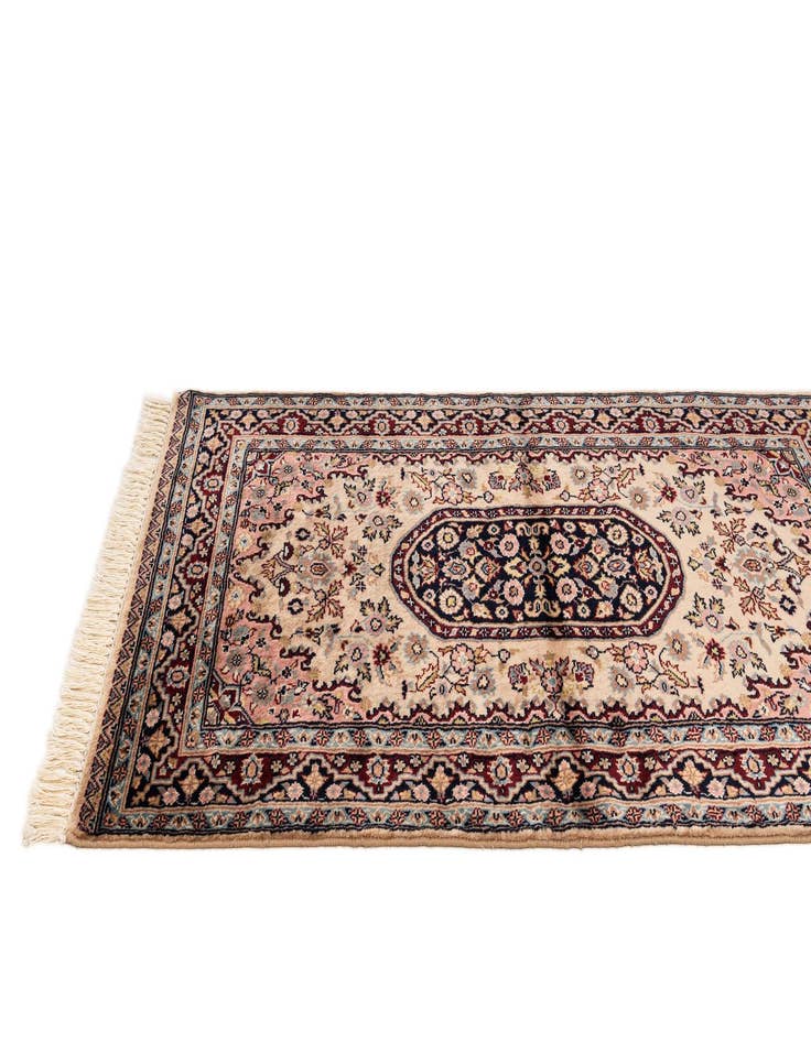 Detail image of  3' 1 x 5' 4  Hand Knotted Bokhara Wool Rug