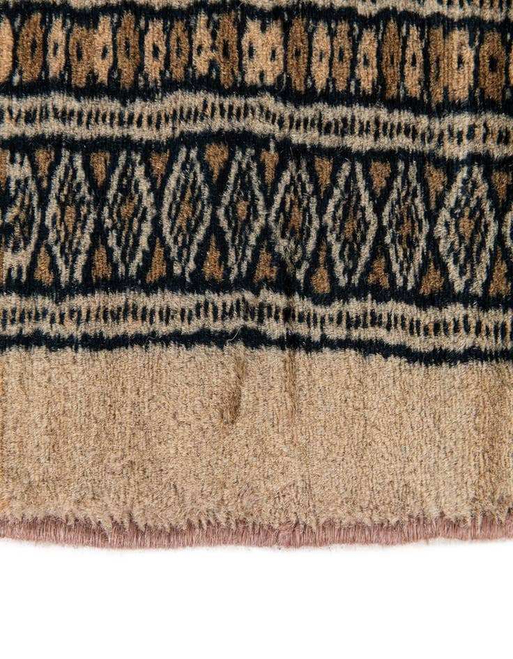 Detail image of  7' 4 x 9' 9  Hand Knotted Bokhara Oriental Wool Rug