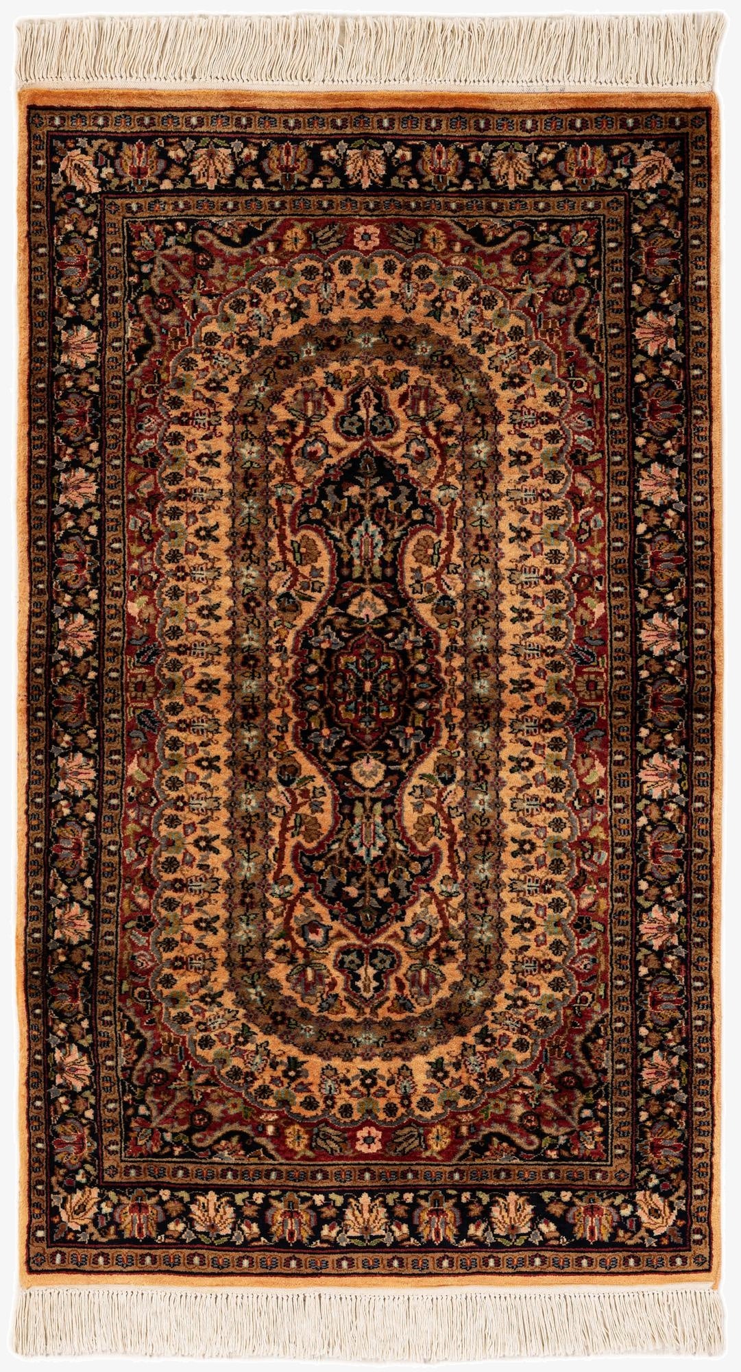  3' x 5' 2  Hand Knotted Bokhara Wool Rug
