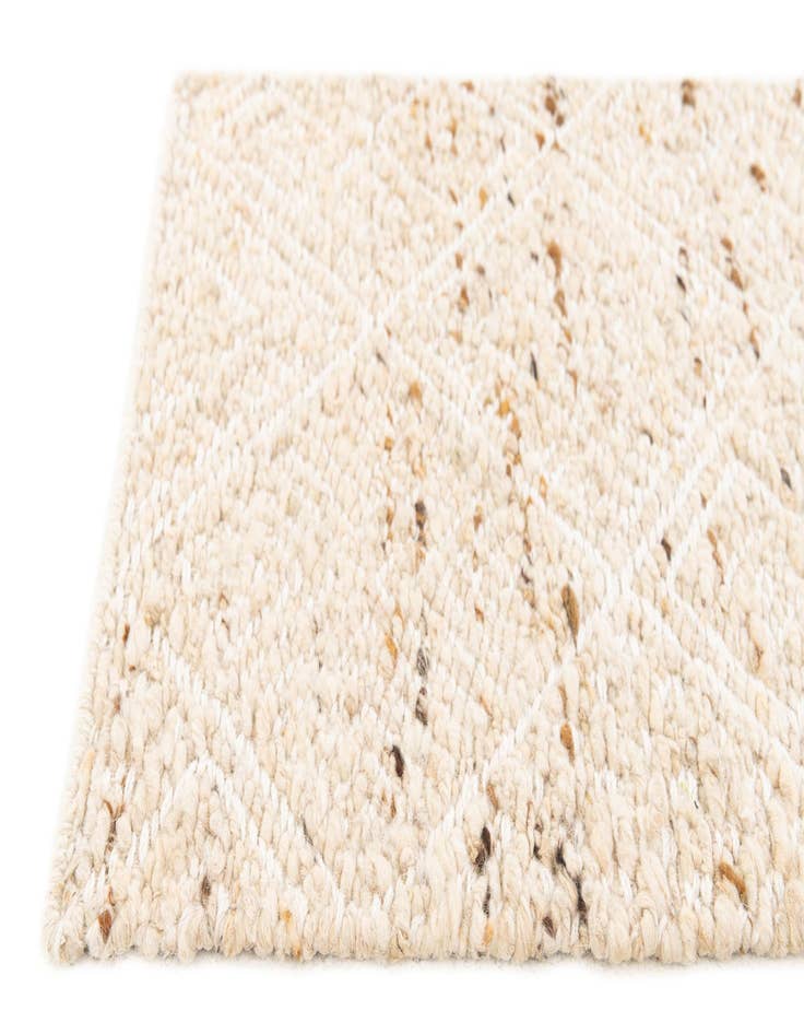 Detail image of  2' x 3' 2  Hand Knotted Braided Jute Rug