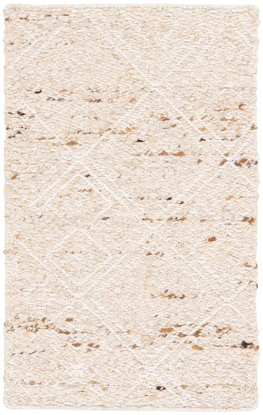  2' x 3' 2  Hand Knotted Braided Jute Rug