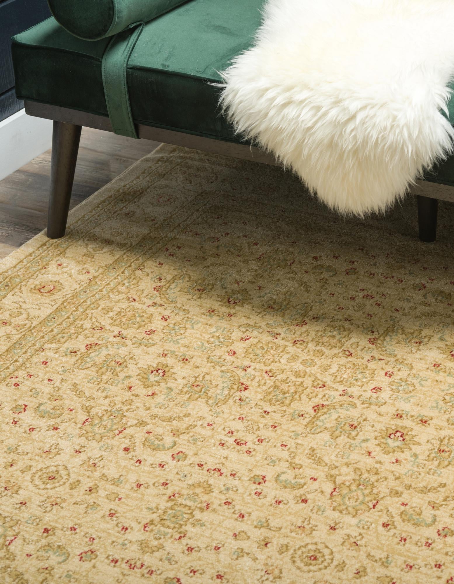 Cream 8' x 11' Chelsea Rug | Rugs.com