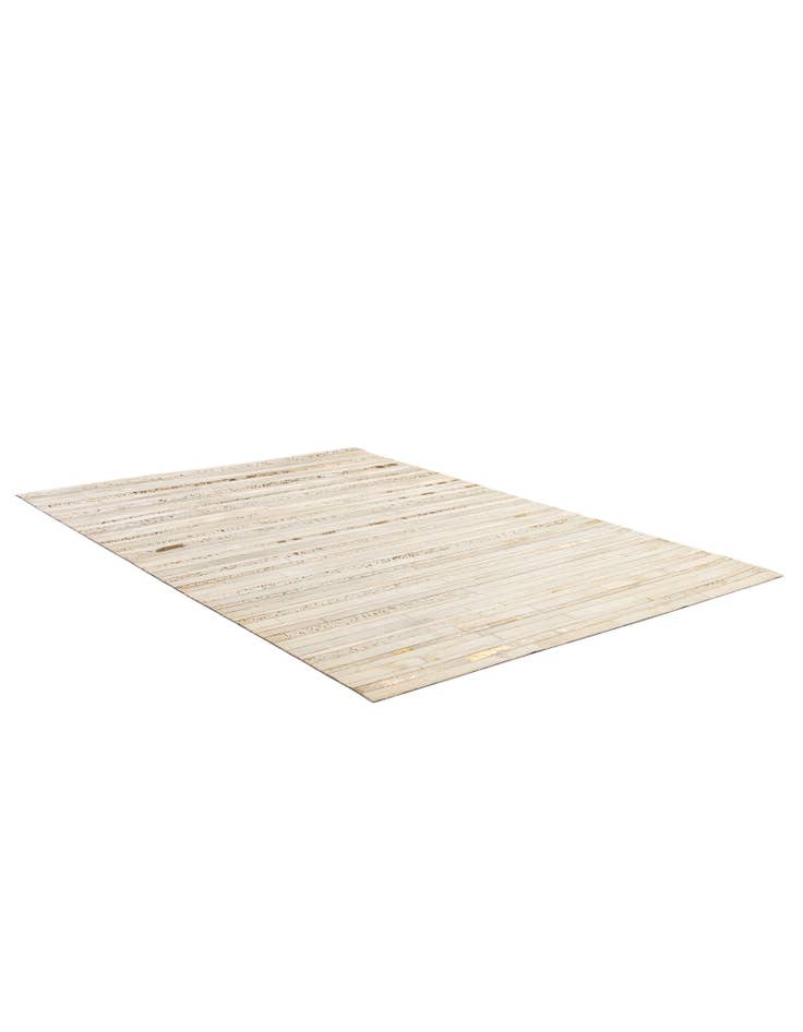 Detail image of  5' 3 x 7' 11 Cowhide - Patchwork Rug