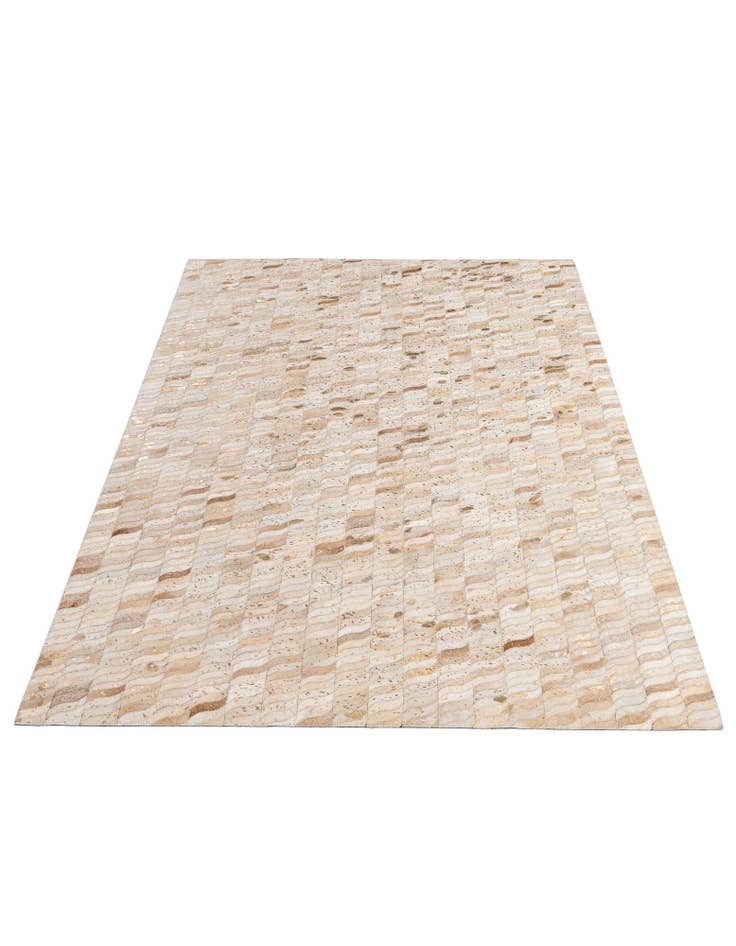 Detail image of  5' x 8' Cowhide - Patchwork Rug