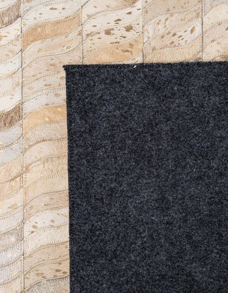 Detail image of  5' x 8' Cowhide - Patchwork Rug