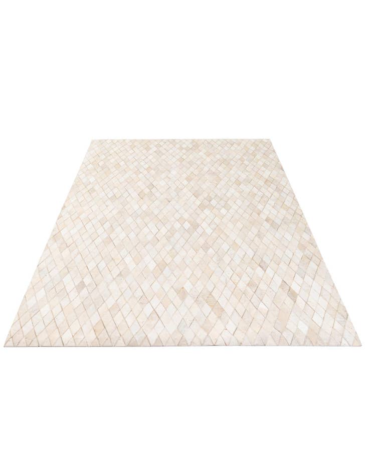 Detail image of  5' 1 x 8' 2 Cowhide - Patchwork Rug