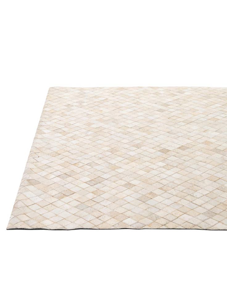 Detail image of  5' 1 x 8' 2 Cowhide - Patchwork Rug