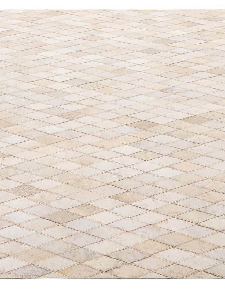 Detail image of  5' 1 x 8' 2 Cowhide - Patchwork Rug