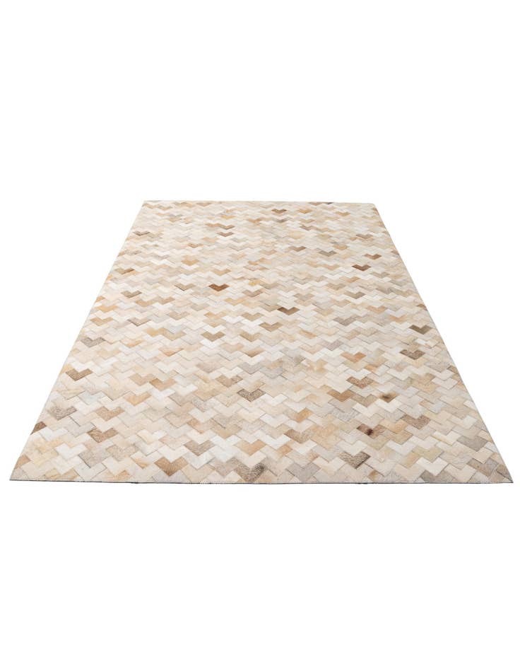 Detail image of  5' x 8' Cowhide - Patchwork Rug