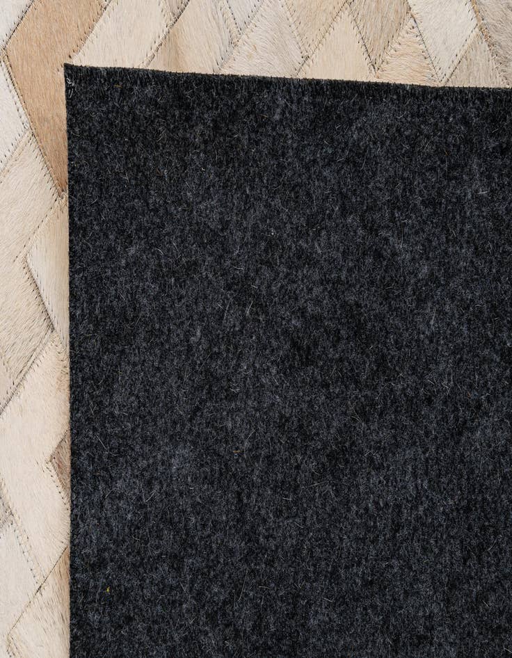 Detail image of  5' x 8' Cowhide - Patchwork Rug